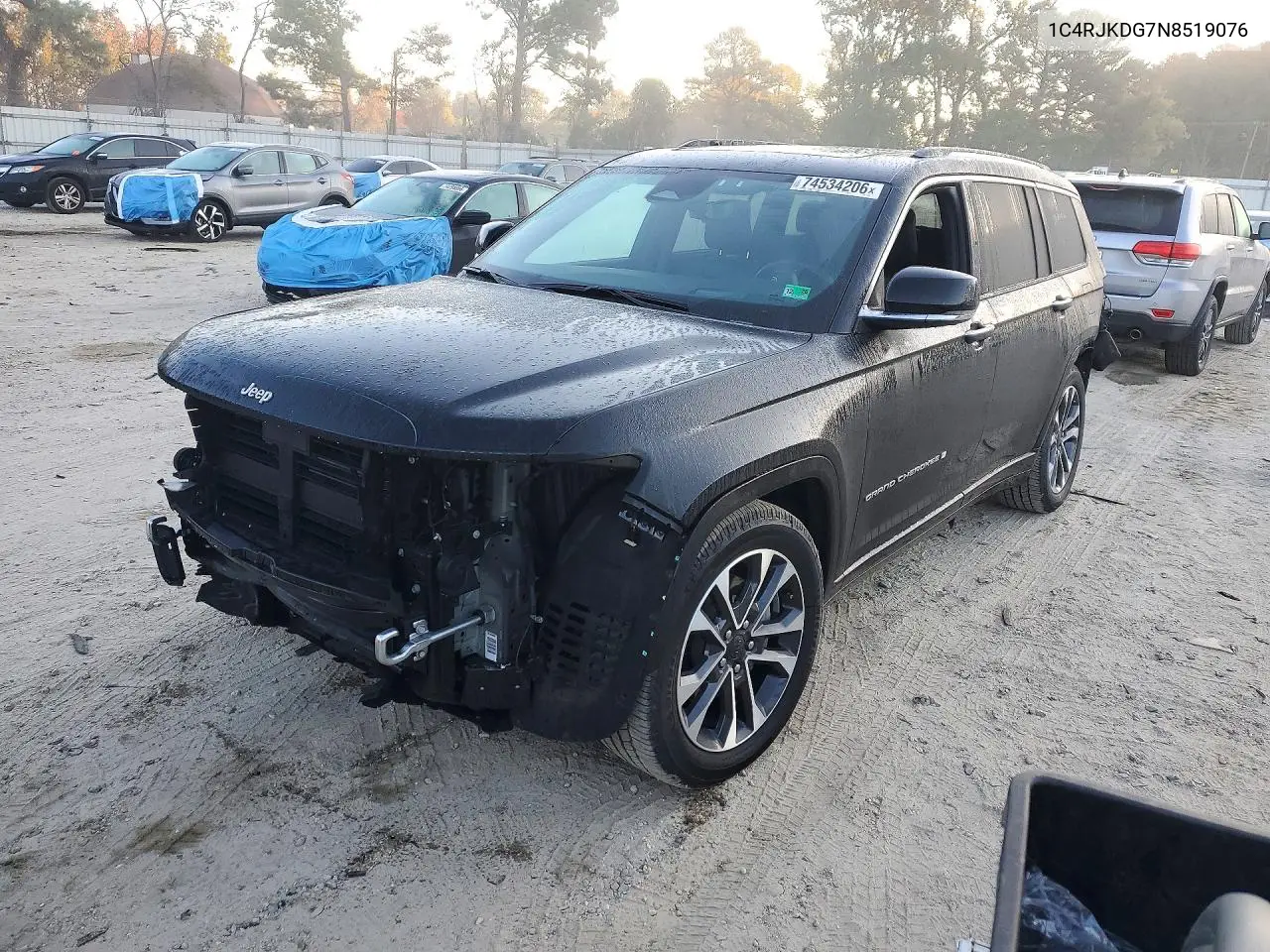 JEEP GRAND CHEROKEE 2022, VIN 1C4RJKDG7N8519076