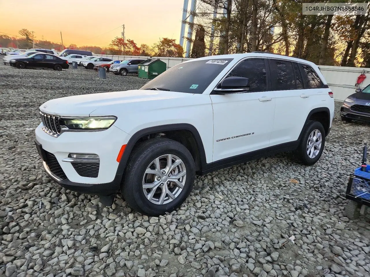 JEEP GRAND CHEROKEE 2022, VIN 1C4RJHBG7N8558546