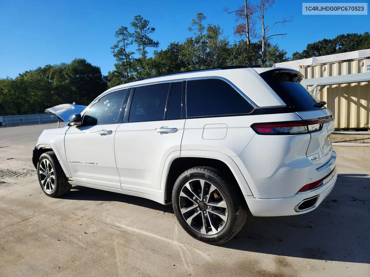 2023 JEEP GRAND CHEROKEE VIN 1C4RJHDG0PC670523 — фото 2