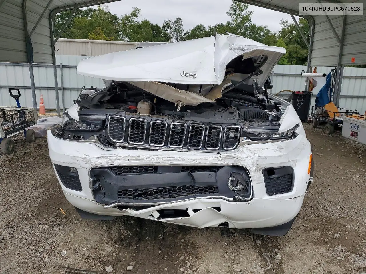 2023 JEEP GRAND CHEROKEE VIN 1C4RJHDG0PC670523 — фото 5