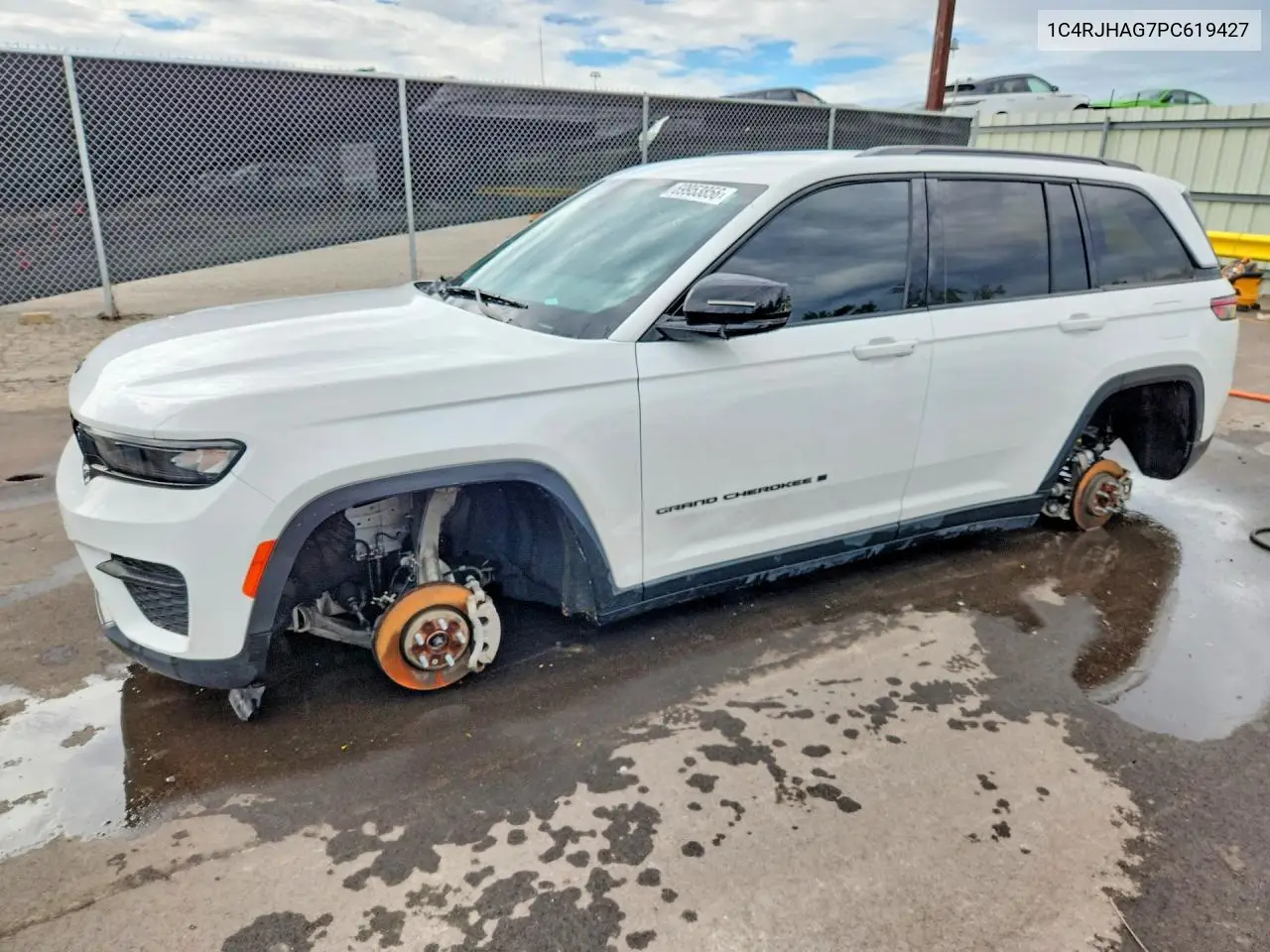 JEEP GRAND CHEROKEE 2023, VIN 1C4RJHAG7PC619427
