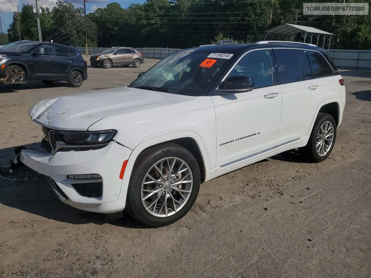 JEEP GRAND CHEROKEE 2023, VIN 1C4RJGEG8P8777380