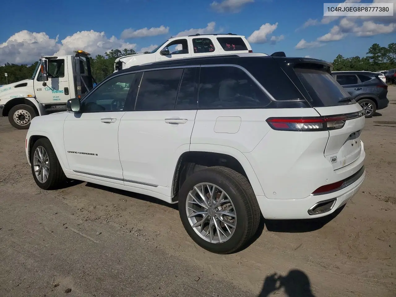 2023 JEEP GRAND CHEROKEE VIN 1C4RJGEG8P8777380 — фото 2