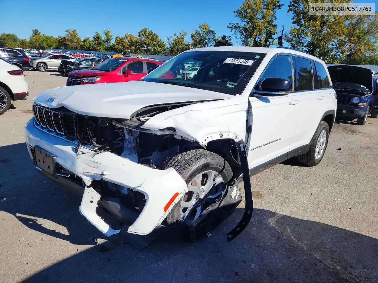 JEEP GRAND CHEROKEE 2023, VIN 1C4RJHBG8PC517763