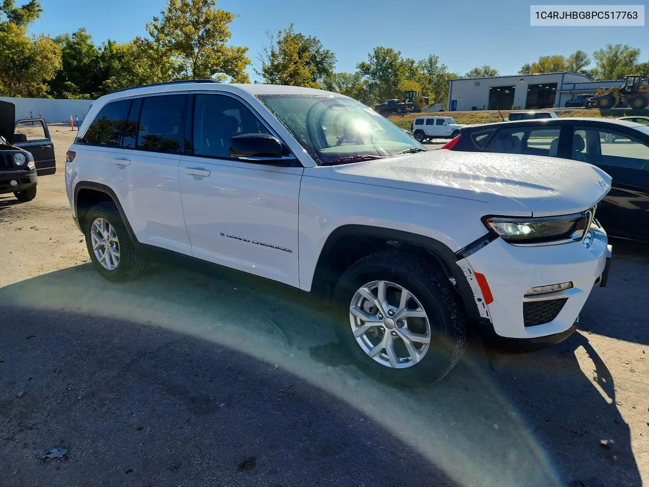 2023 JEEP GRAND CHEROKEE VIN 1C4RJHBG8PC517763 — фото 4