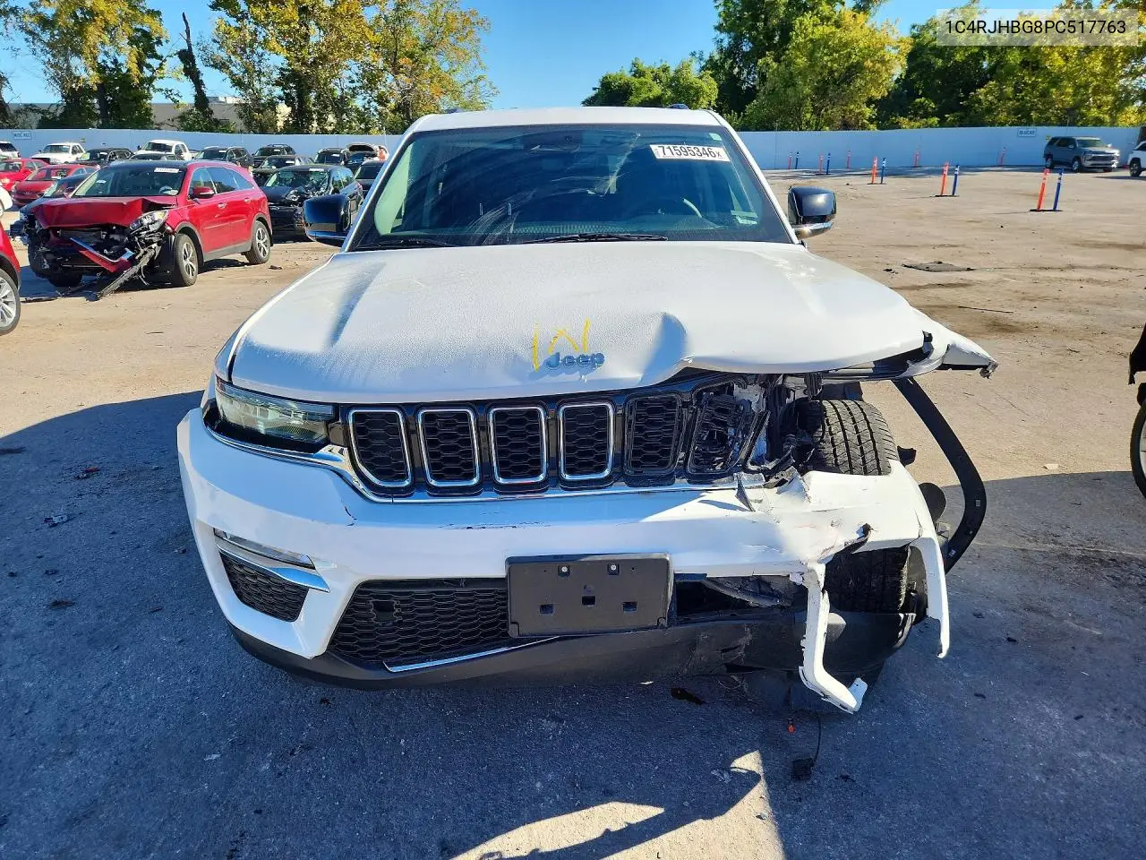 2023 JEEP GRAND CHEROKEE VIN 1C4RJHBG8PC517763 — фото 5
