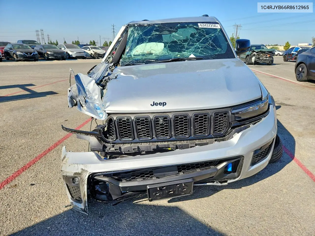2024 JEEP GRAND CHEROKEE VIN 1C4RJYB66R8612965 — фото 5