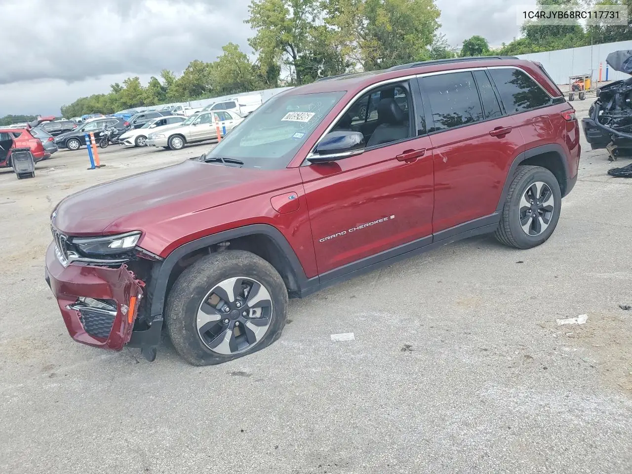 JEEP GRAND CHEROKEE 2024, VIN 1C4RJYB68RC117731