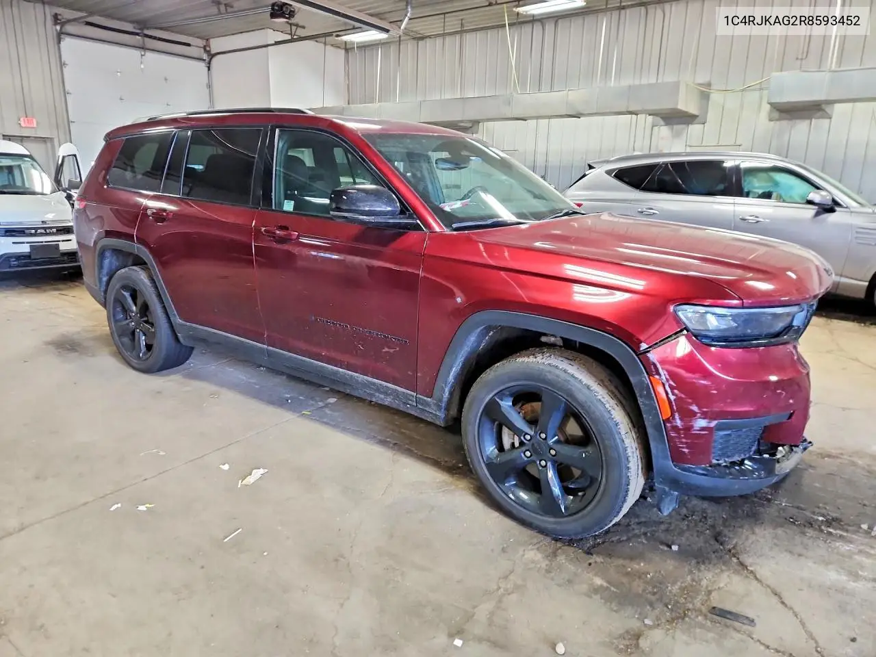 2024 JEEP GRAND CHEROKEE VIN 1C4RJKAG2R8593452 — фото 4