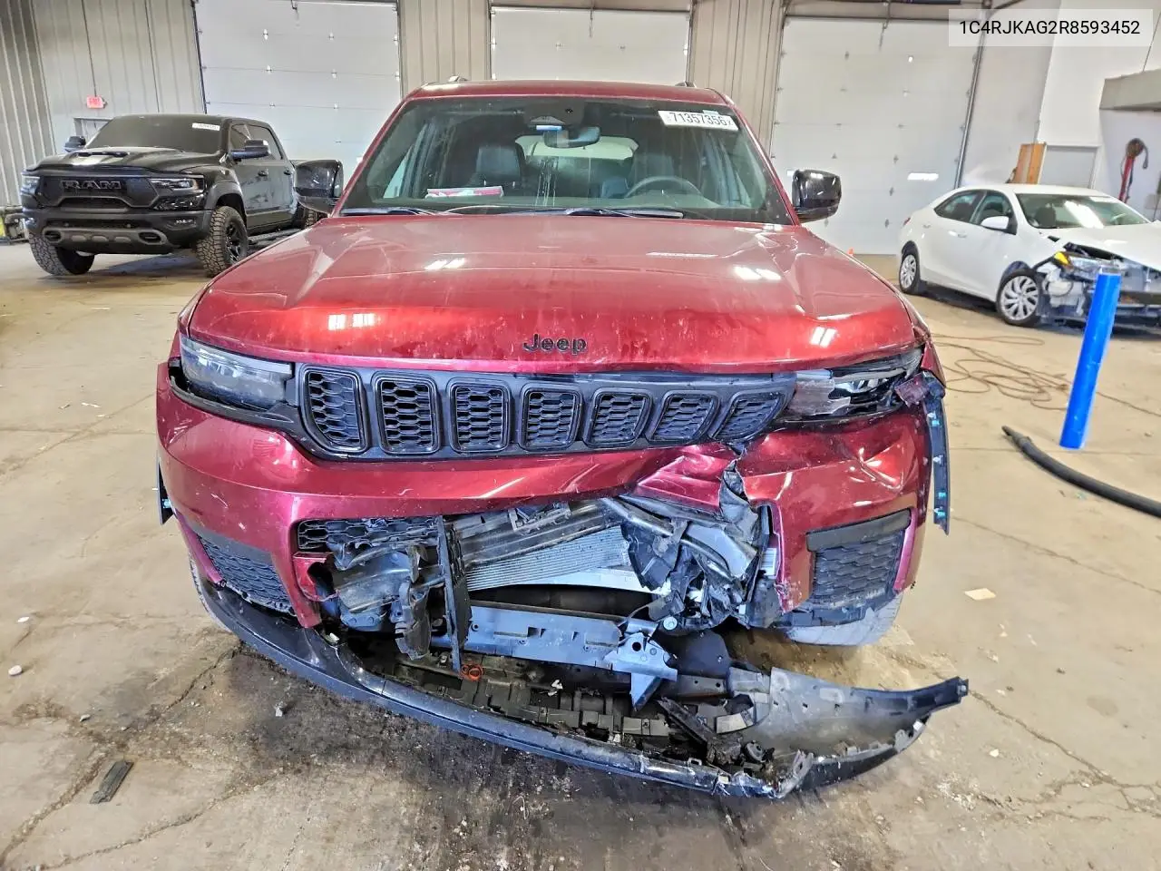 2024 JEEP GRAND CHEROKEE VIN 1C4RJKAG2R8593452 — фото 5