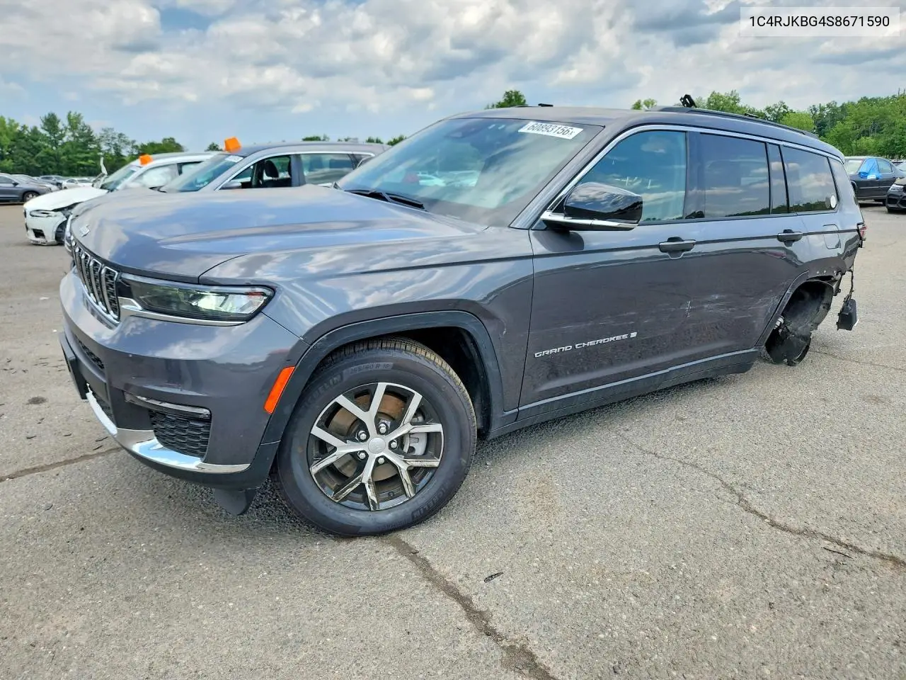 JEEP GRAND CHEROKEE 2025, VIN 1C4RJKBG4S8671590