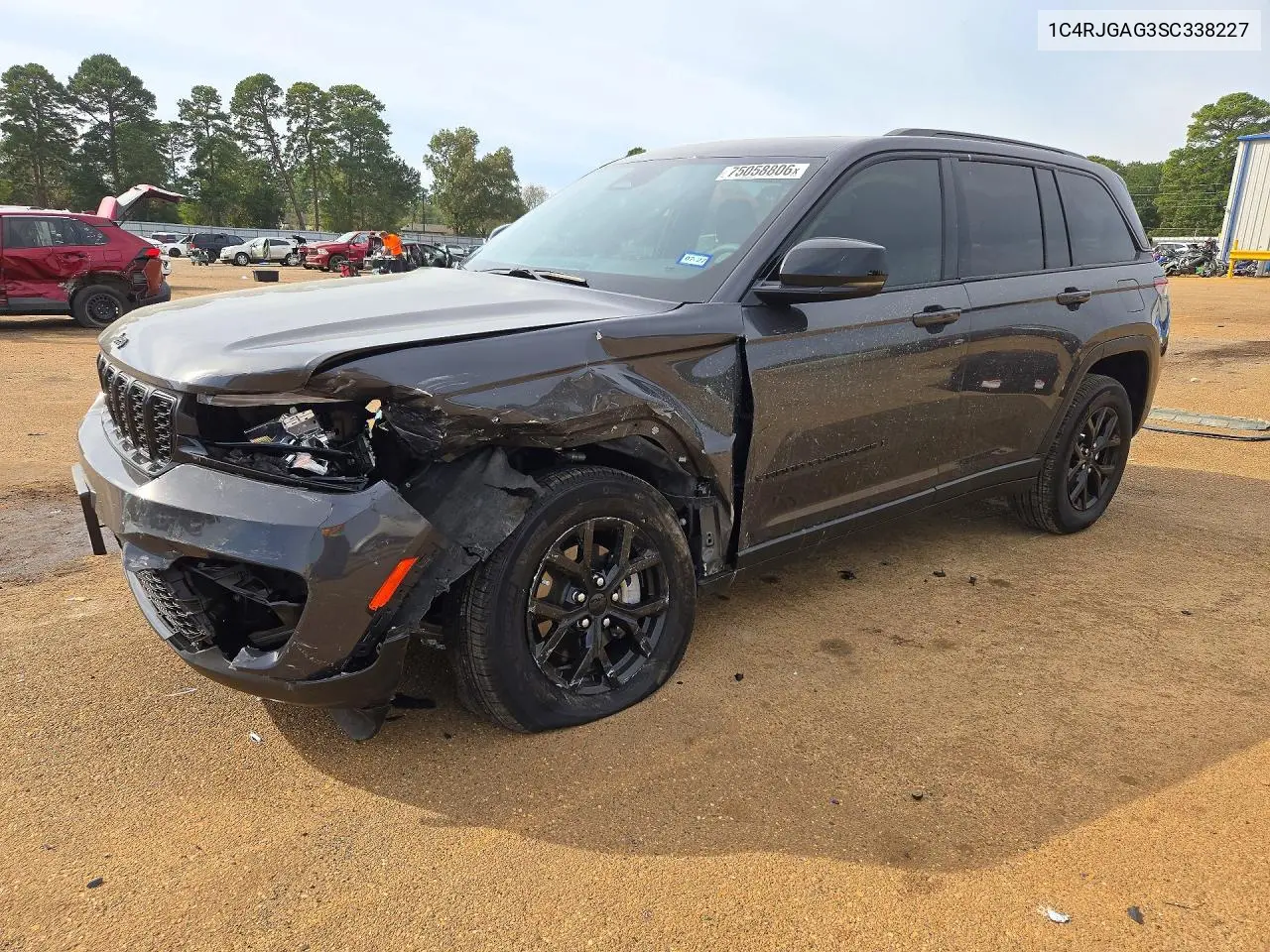 JEEP GRAND CHEROKEE 2025, VIN 1C4RJGAG3SC338227