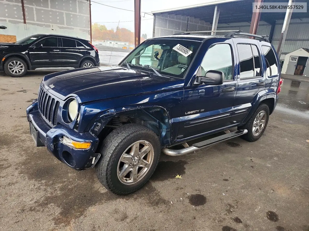 JEEP LIBERTY (NORTH AMERICA) 2003, VIN 1J4GL58K43W557529