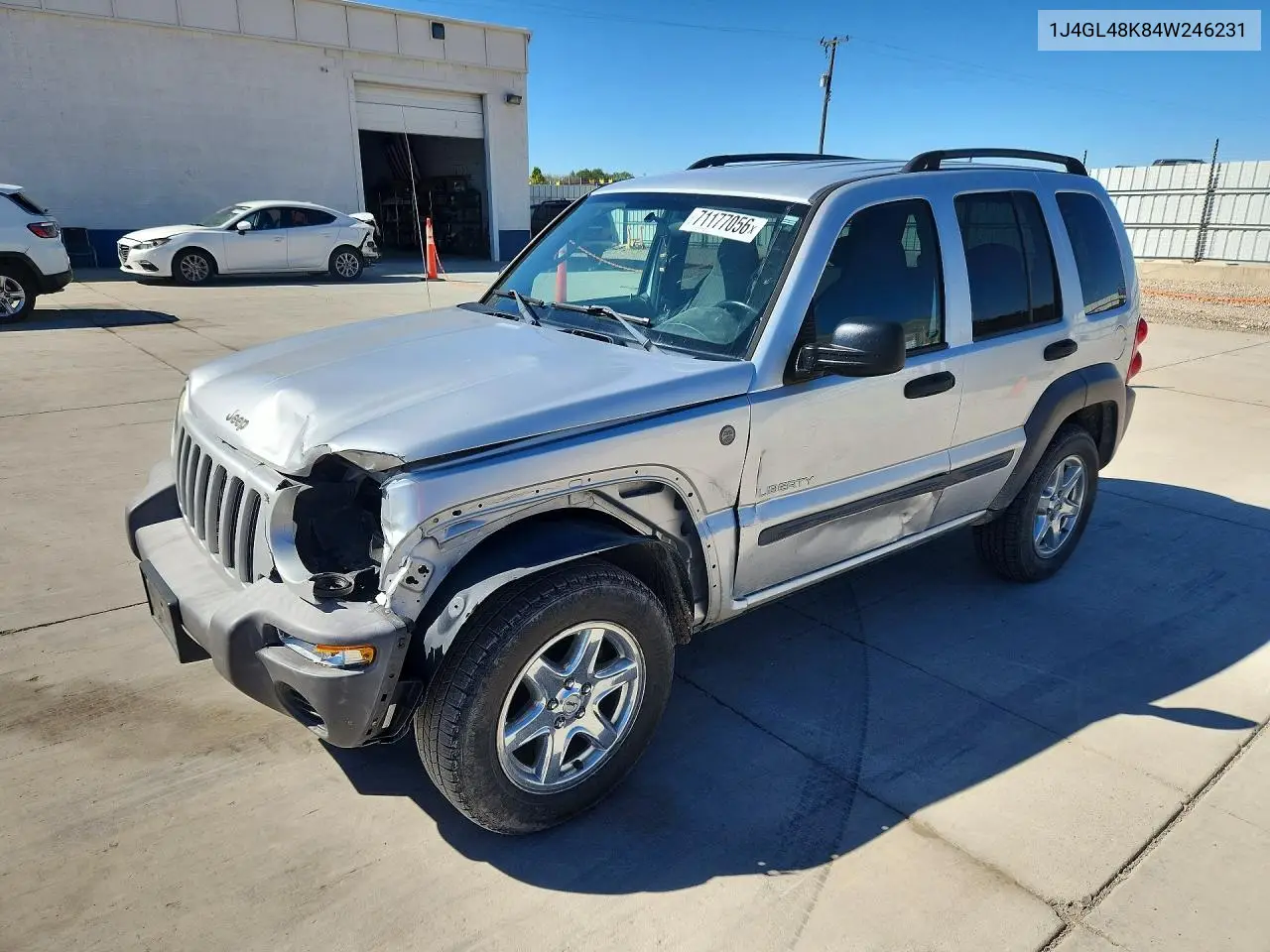 JEEP LIBERTY (NORTH AMERICA) 2004, VIN 1J4GL48K84W246231