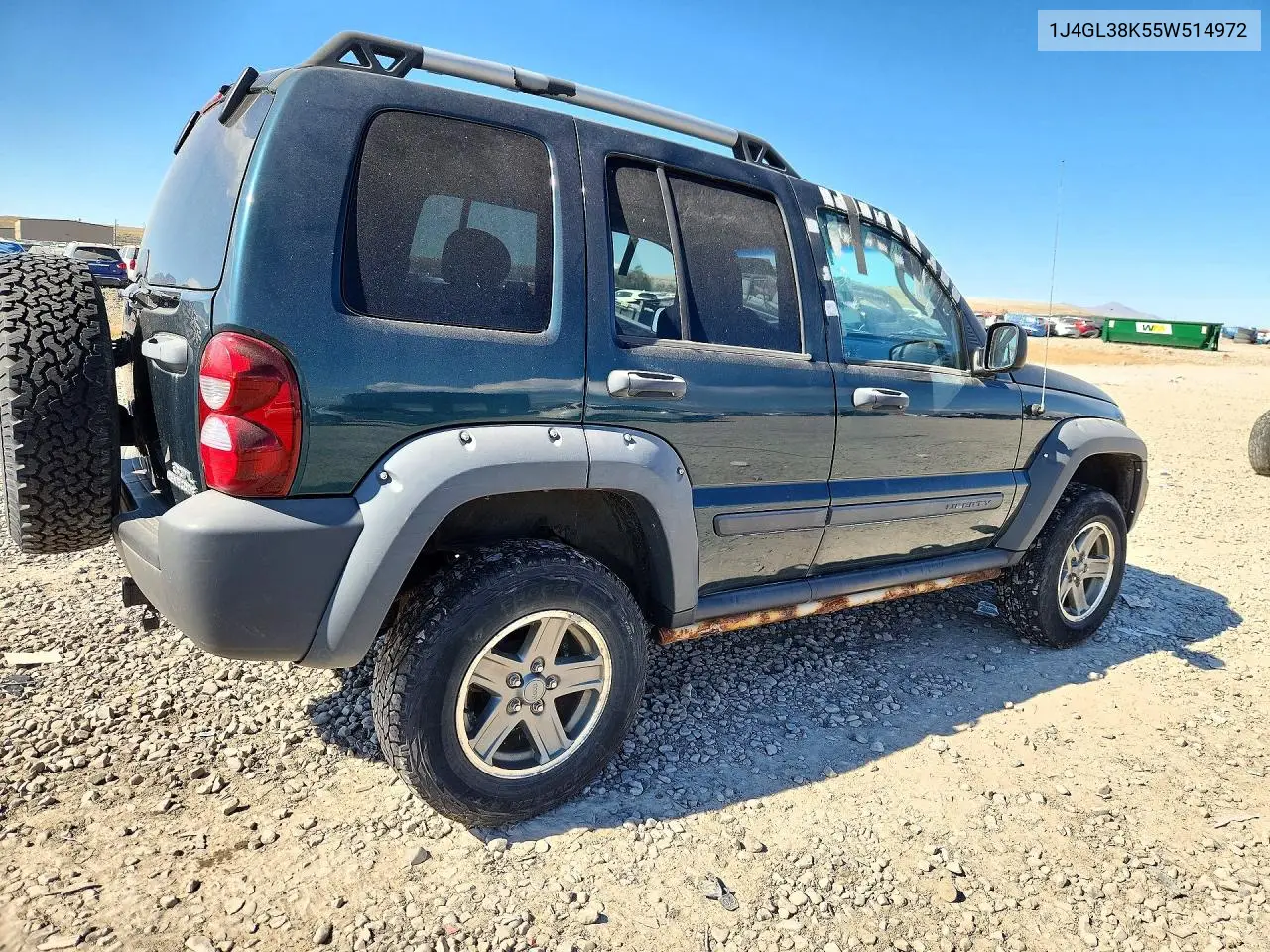 2005 JEEP LIBERTY (NORTH AMERICA) VIN 1J4GL38K55W514972 — фото 3