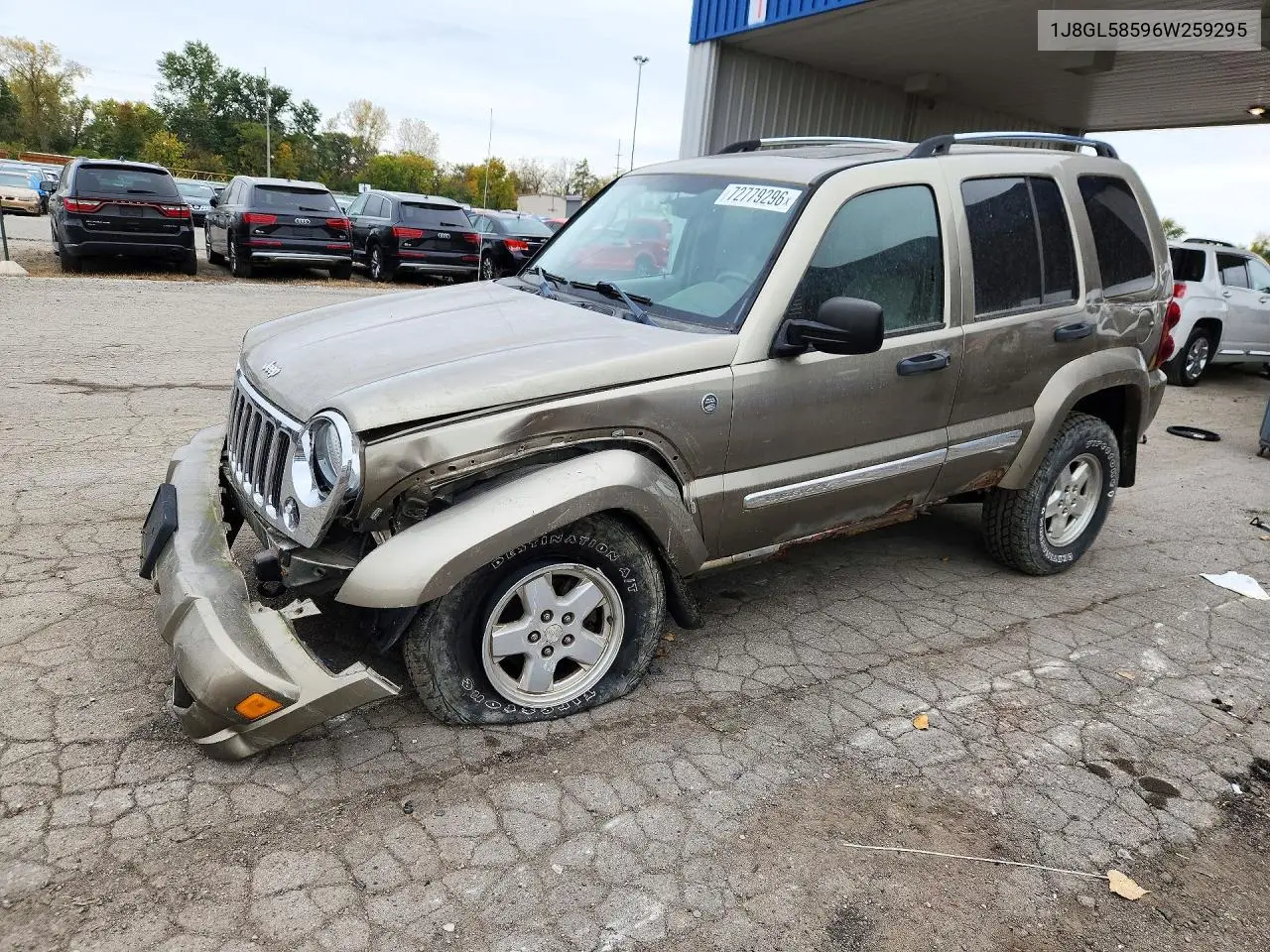 JEEP LIBERTY (NORTH AMERICA) 2006, VIN 1J8GL58596W259295