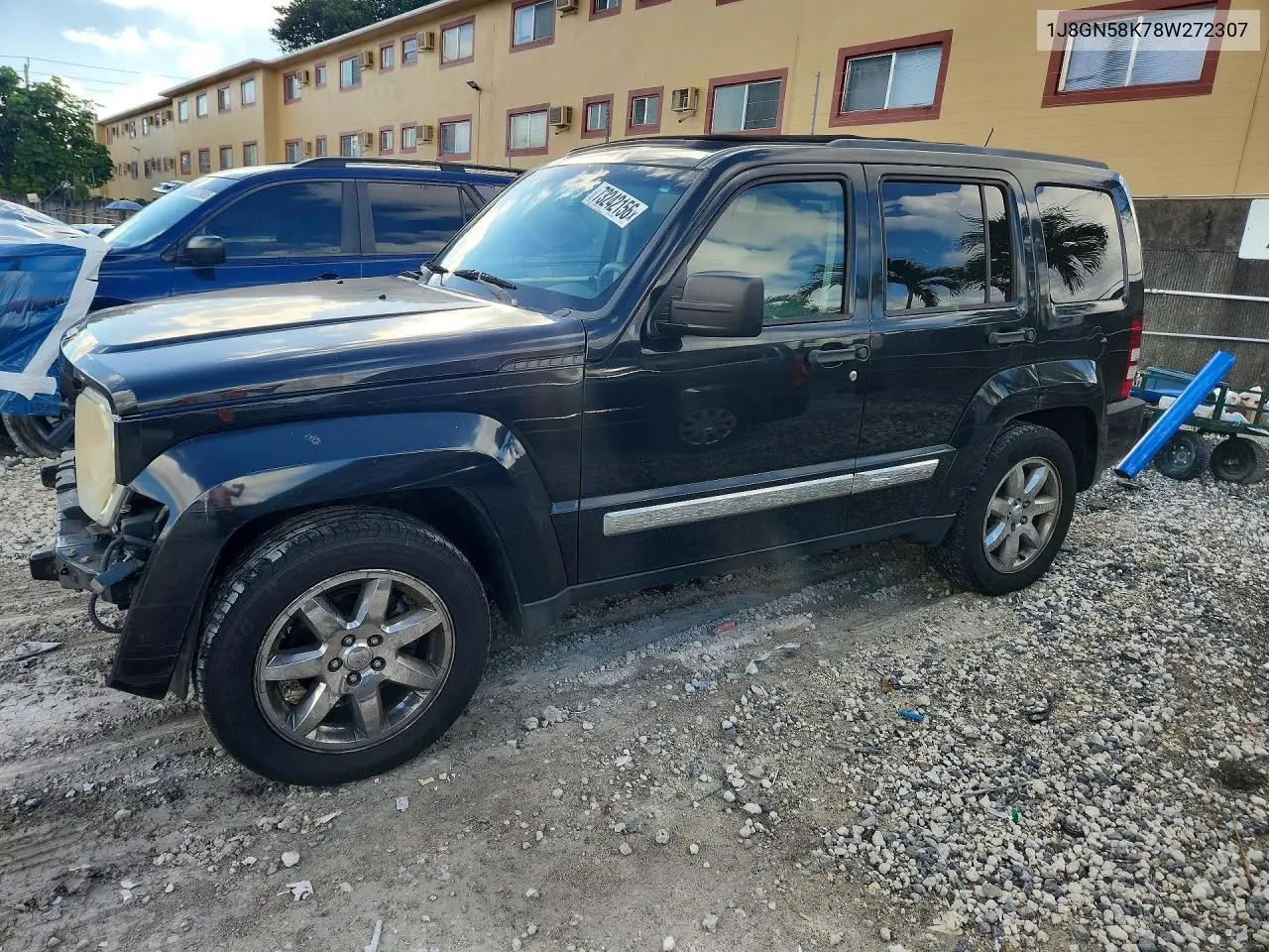 JEEP LIBERTY (NORTH AMERICA) 2008, VIN 1J8GN58K78W272307