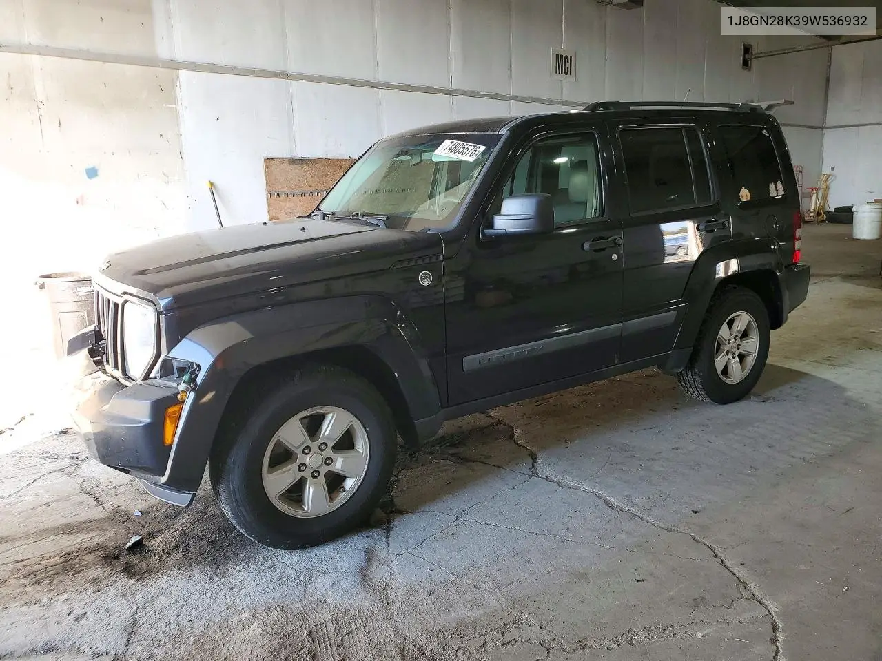 JEEP LIBERTY (NORTH AMERICA) 2009, VIN 1J8GN28K39W536932