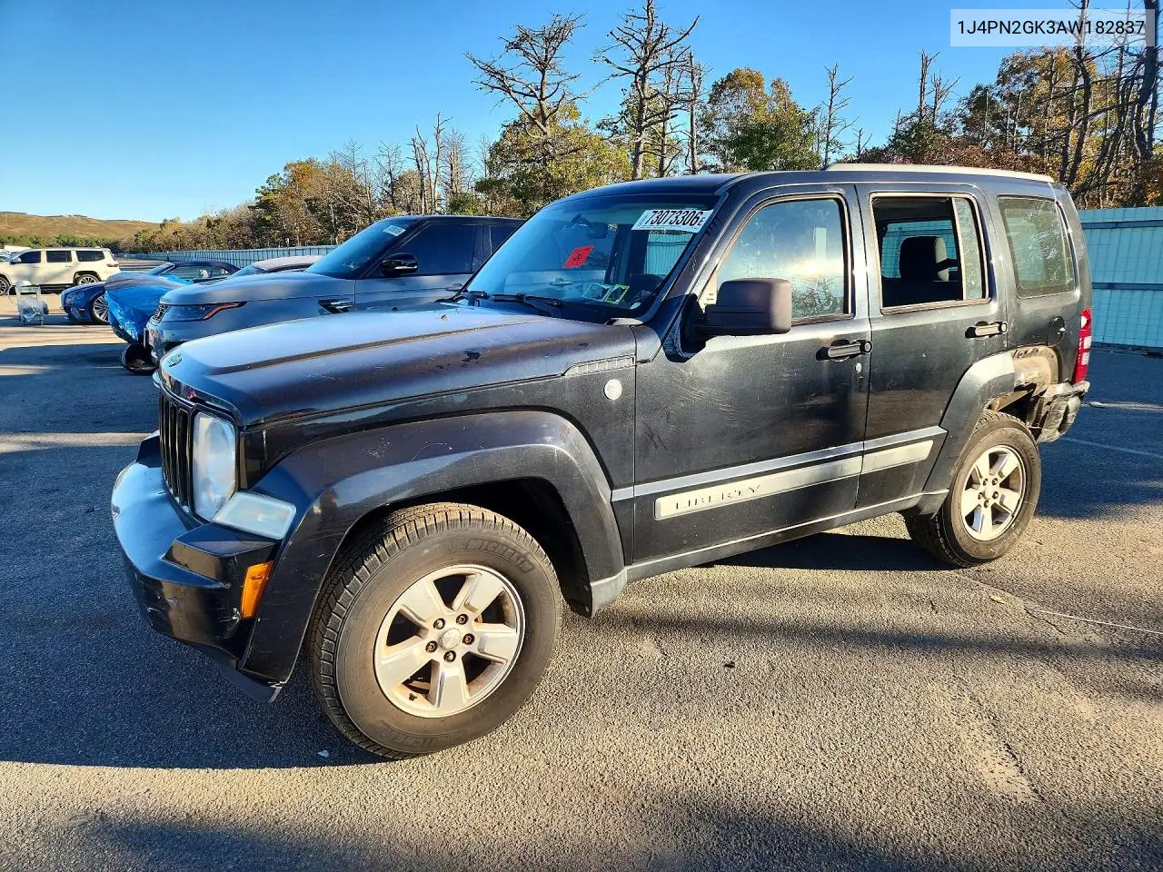 JEEP LIBERTY (NORTH AMERICA) 2010, VIN 1J4PN2GK3AW182837