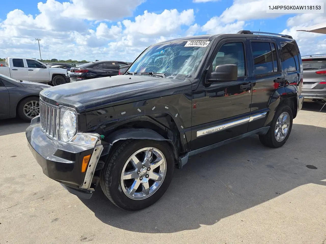 JEEP LIBERTY (NORTH AMERICA) 2010, VIN 1J4PP5GK0AW118153