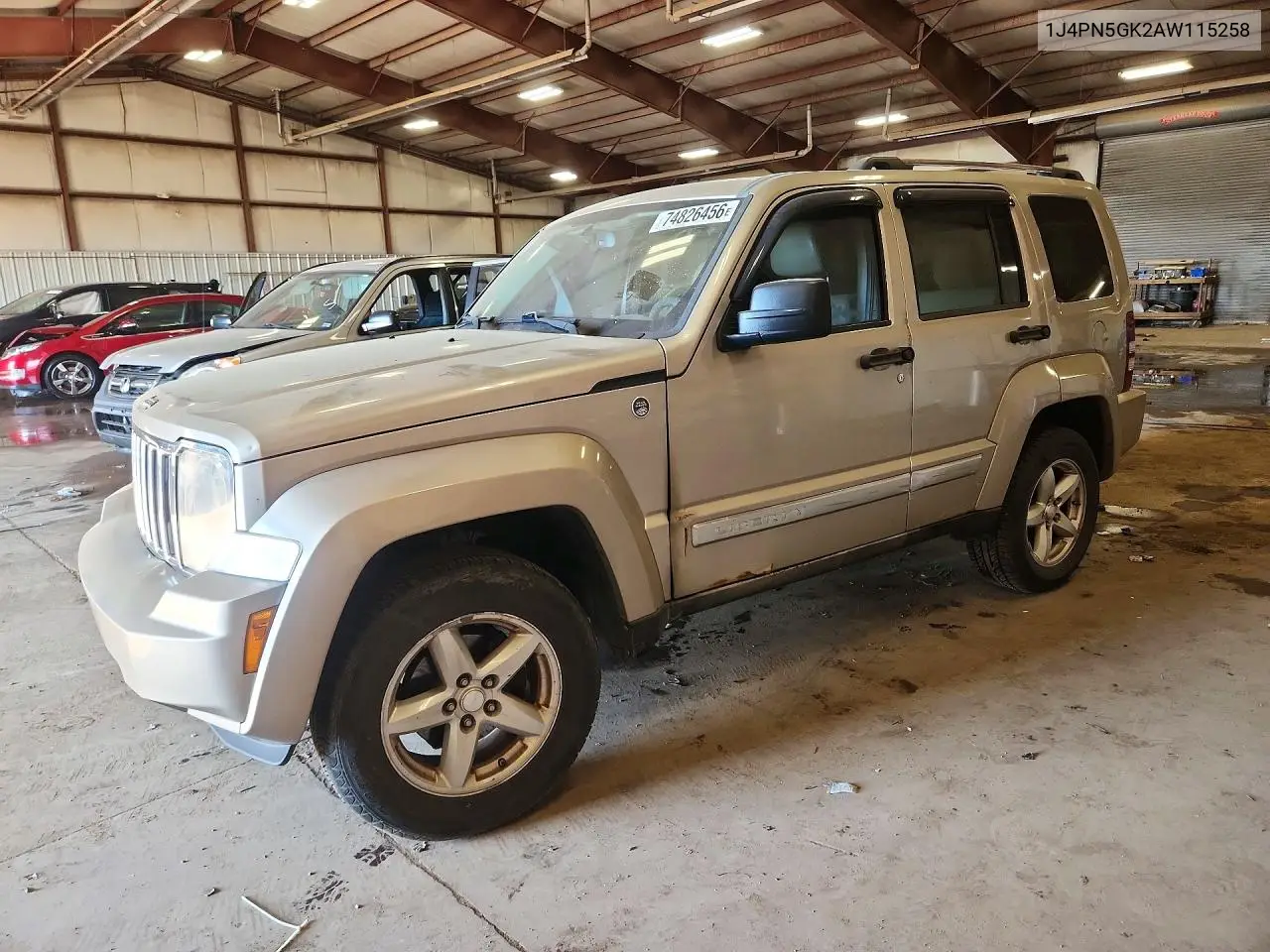 JEEP LIBERTY (NORTH AMERICA) 2010, VIN 1J4PN5GK2AW115258