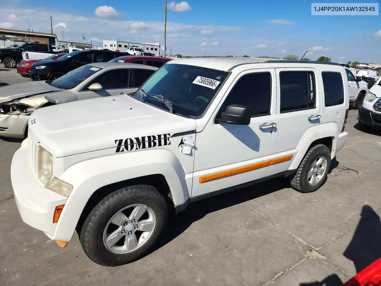 JEEP LIBERTY (NORTH AMERICA) 2010, VIN 1J4PP2GK1AW132545