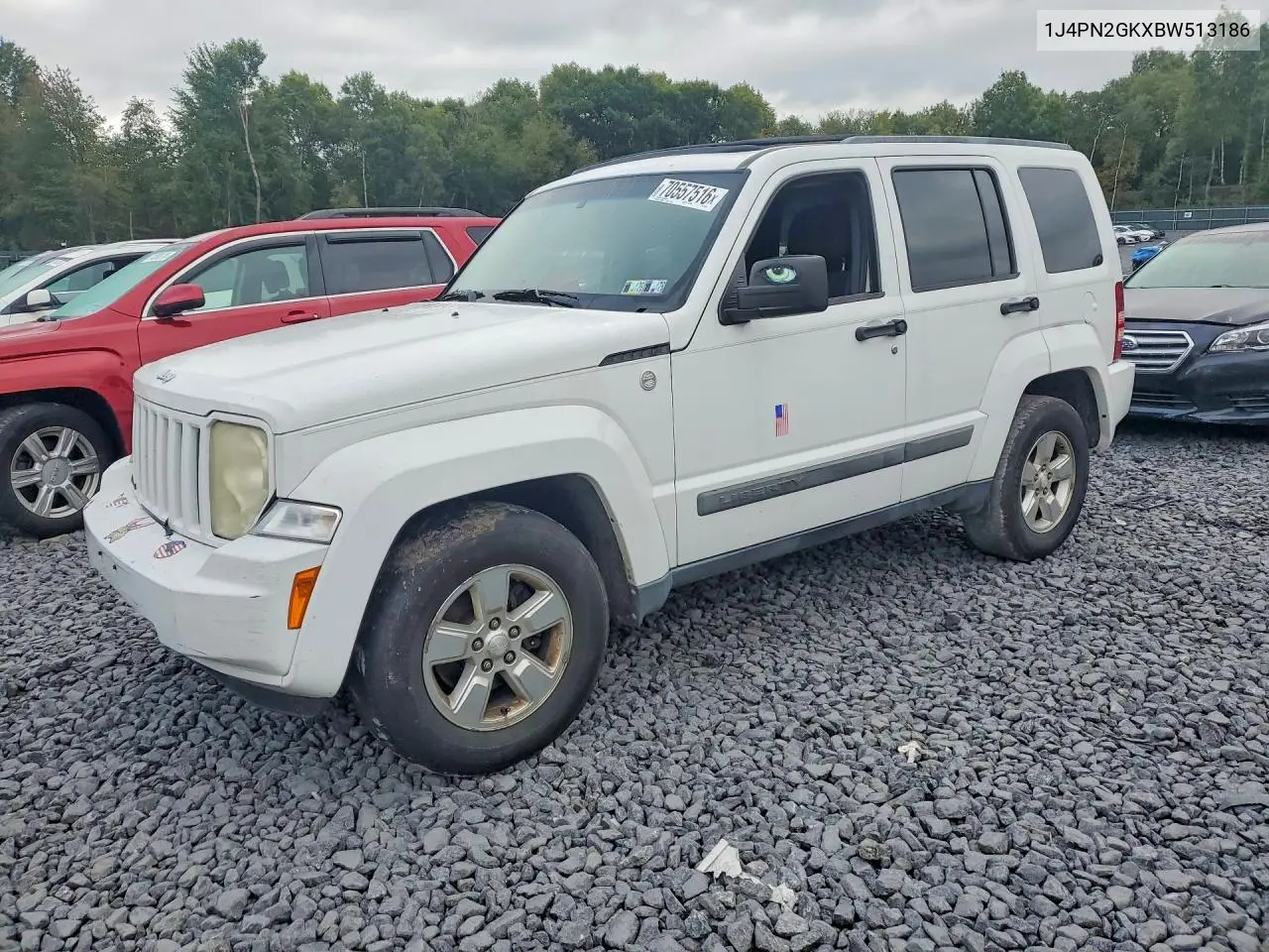 JEEP LIBERTY (NORTH AMERICA) 2011, VIN 1J4PN2GKXBW513186