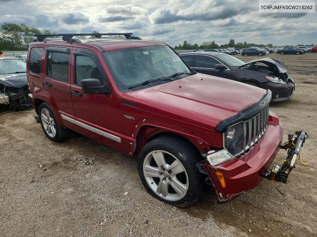 2012 JEEP LIBERTY (NORTH AMERICA) VIN 1C4PJMFK0CW215262 — фото 4