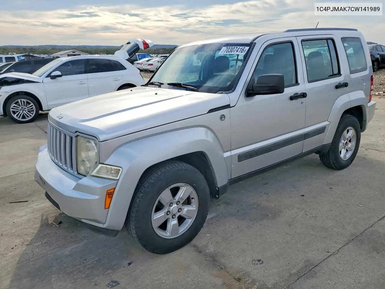 JEEP LIBERTY (NORTH AMERICA) 2012, VIN 1C4PJMAK7CW141989