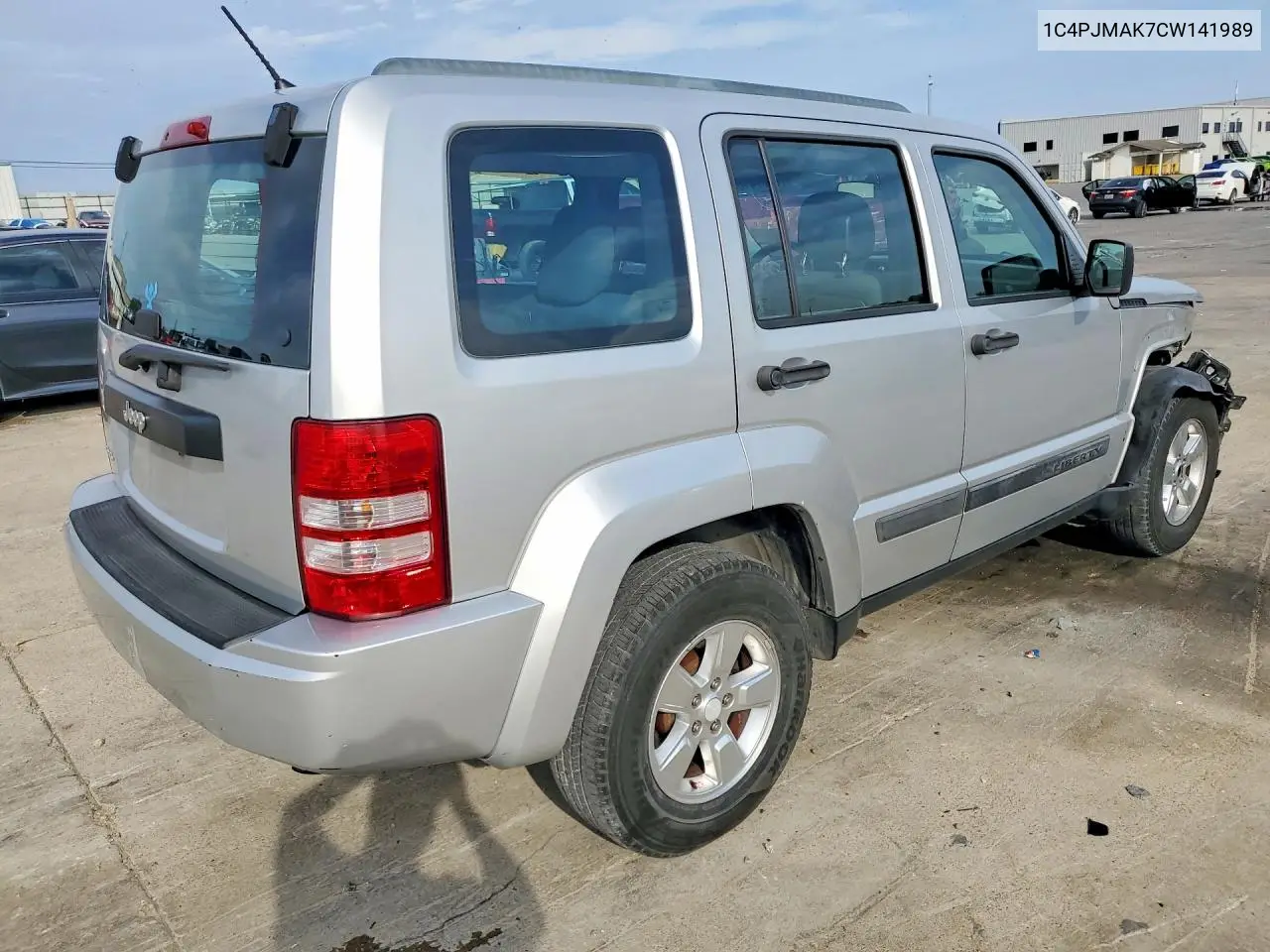 2012 JEEP LIBERTY (NORTH AMERICA) VIN 1C4PJMAK7CW141989 — фото 3