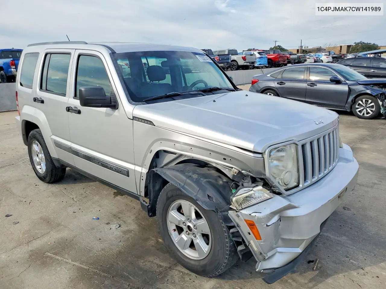 2012 JEEP LIBERTY (NORTH AMERICA) VIN 1C4PJMAK7CW141989 — фото 4