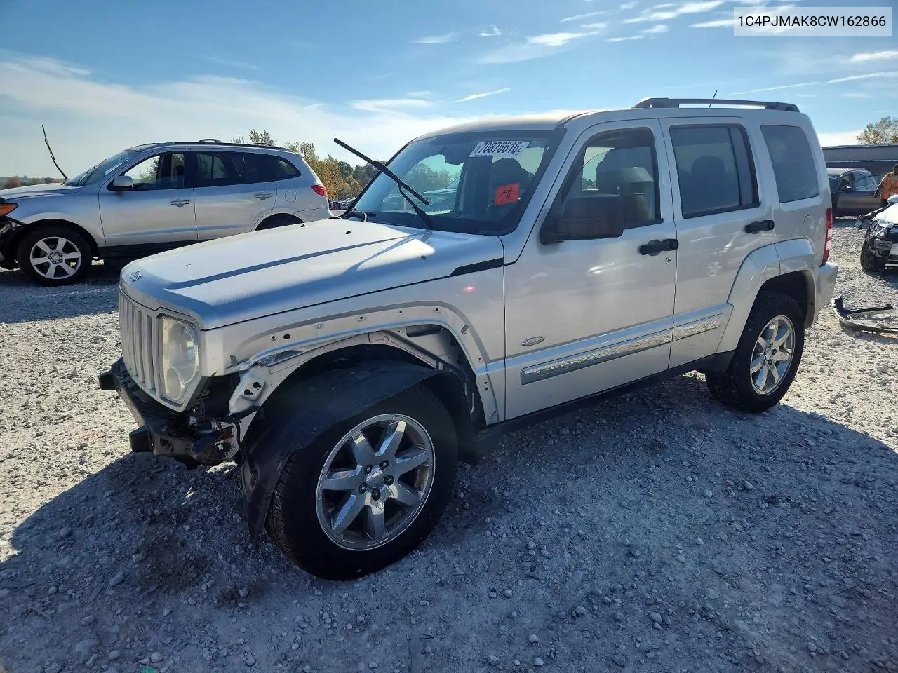 JEEP LIBERTY (NORTH AMERICA) 2012, VIN 1C4PJMAK8CW162866