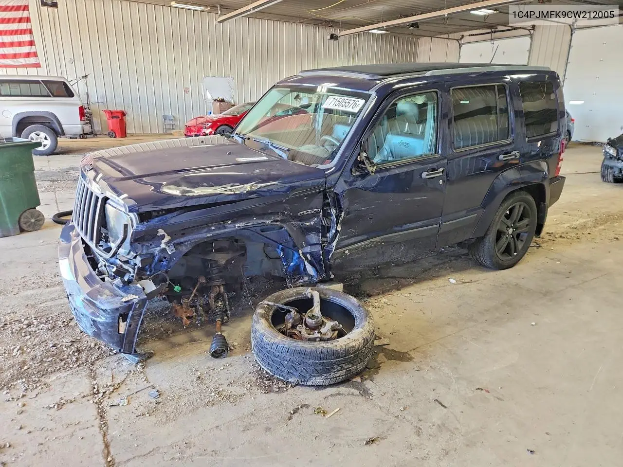 JEEP LIBERTY (NORTH AMERICA) 2012, VIN 1C4PJMFK9CW212005