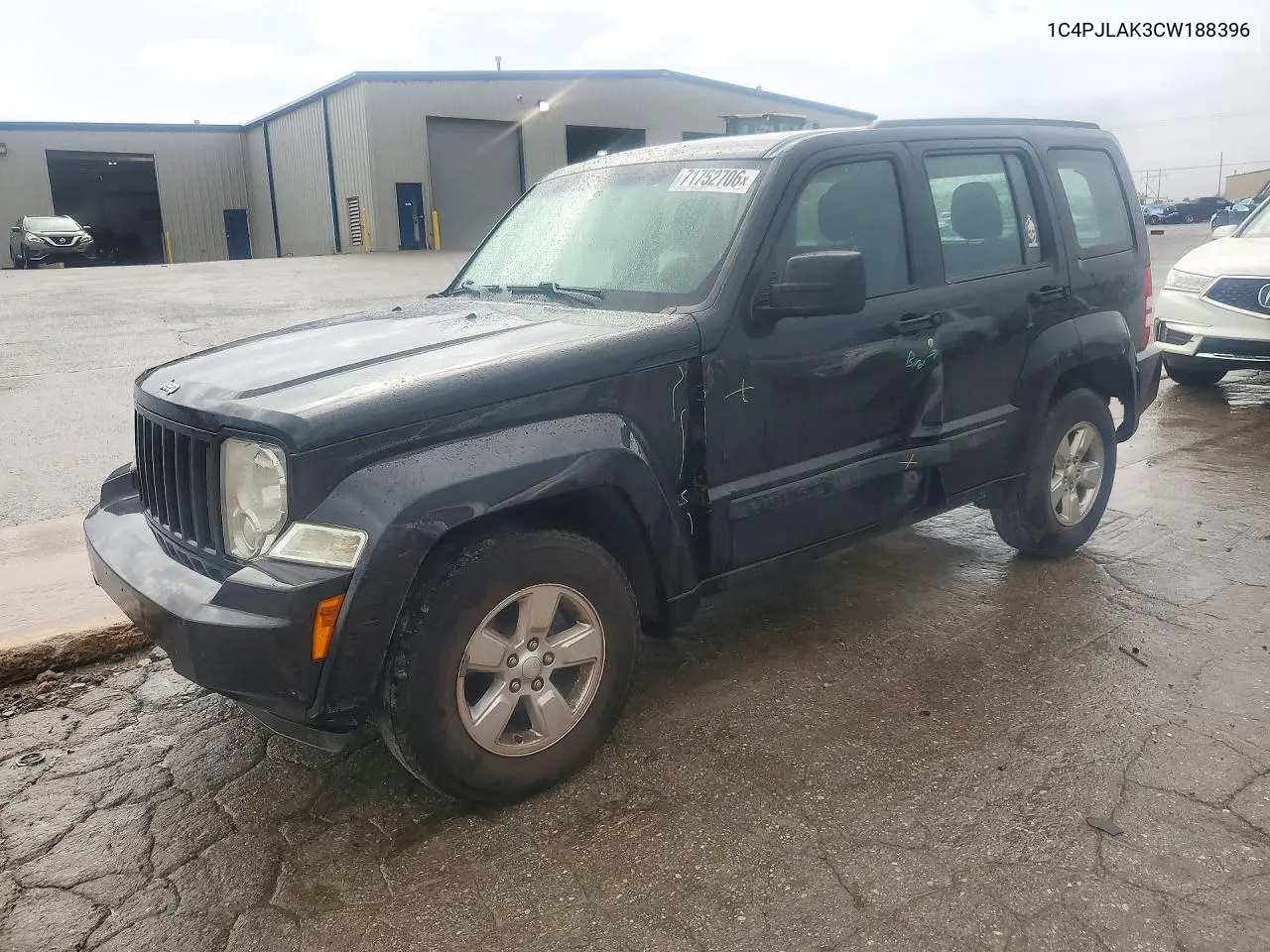 JEEP LIBERTY (NORTH AMERICA) 2012, VIN 1C4PJLAK3CW188396