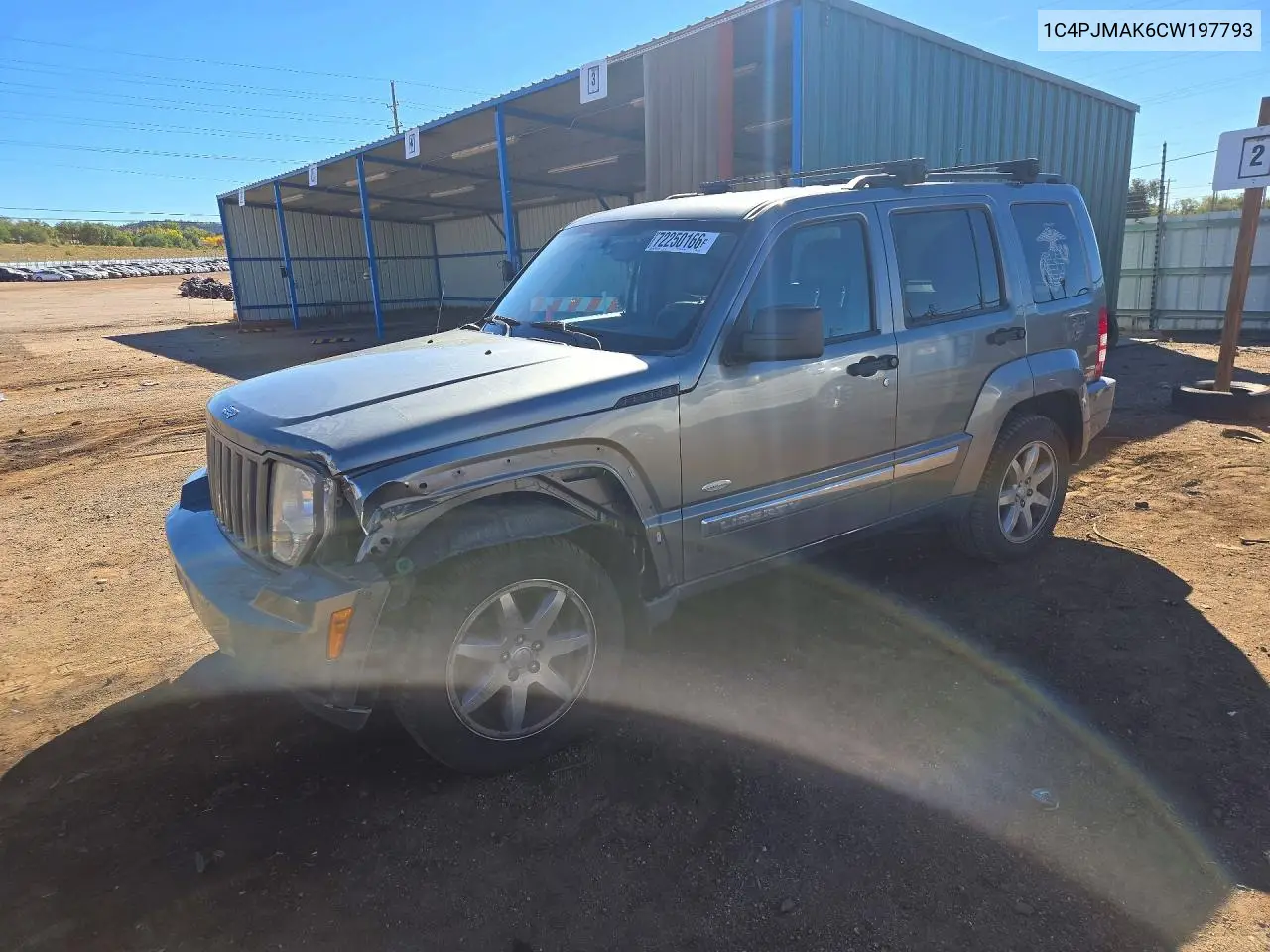 JEEP LIBERTY (NORTH AMERICA) 2012, VIN 1C4PJMAK6CW197793