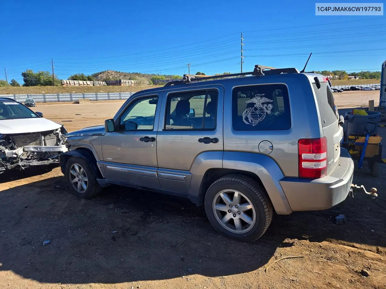 2012 JEEP LIBERTY (NORTH AMERICA) VIN 1C4PJMAK6CW197793 — фото 2