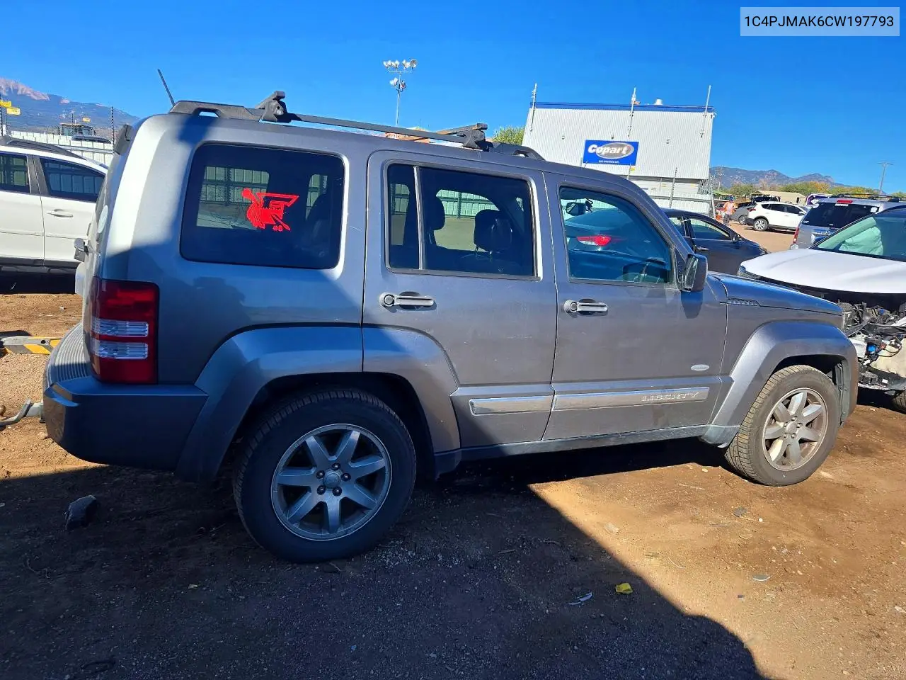 2012 JEEP LIBERTY (NORTH AMERICA) VIN 1C4PJMAK6CW197793 — фото 3