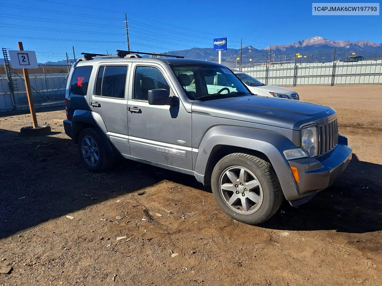 2012 JEEP LIBERTY (NORTH AMERICA) VIN 1C4PJMAK6CW197793 — фото 4