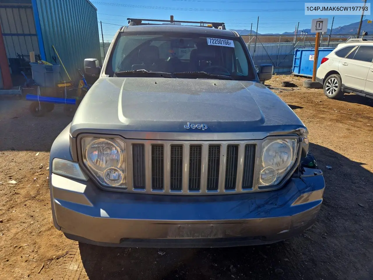 2012 JEEP LIBERTY (NORTH AMERICA) VIN 1C4PJMAK6CW197793 — фото 5