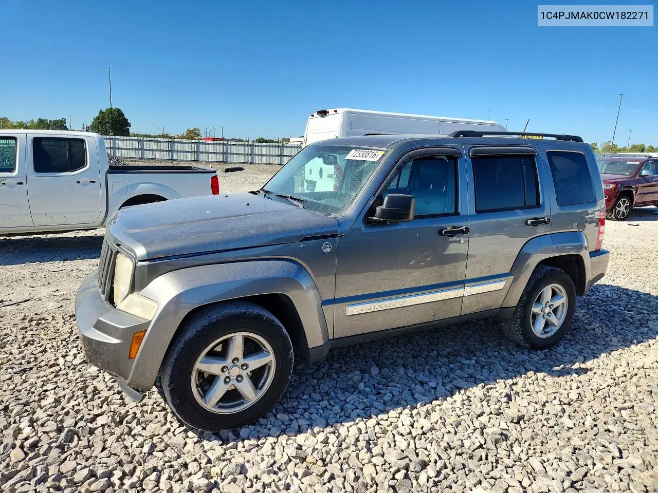 JEEP LIBERTY (NORTH AMERICA) 2012, VIN 1C4PJMAK0CW182271