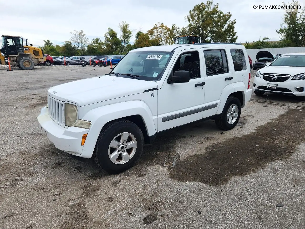 JEEP LIBERTY (NORTH AMERICA) 2012, VIN 1C4PJMAK0CW143048