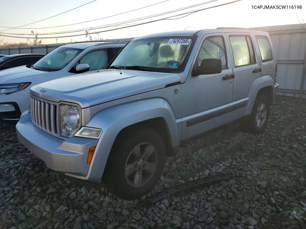 JEEP LIBERTY (NORTH AMERICA) 2012, VIN 1C4PJMAK5CW116198
