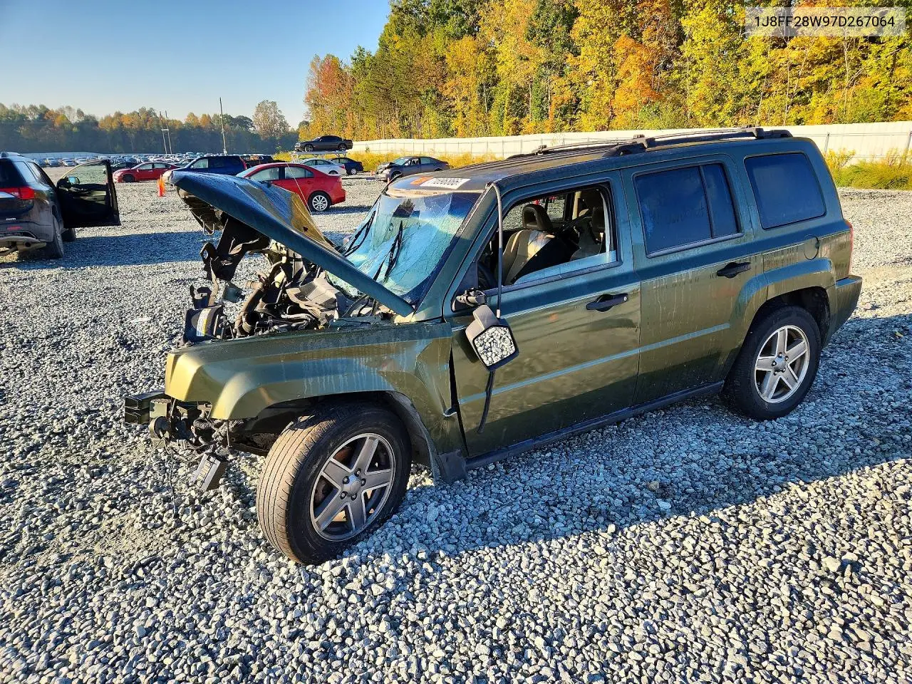 JEEP LIBERTY (PATRIOT) 2007, VIN 1J8FF28W97D267064