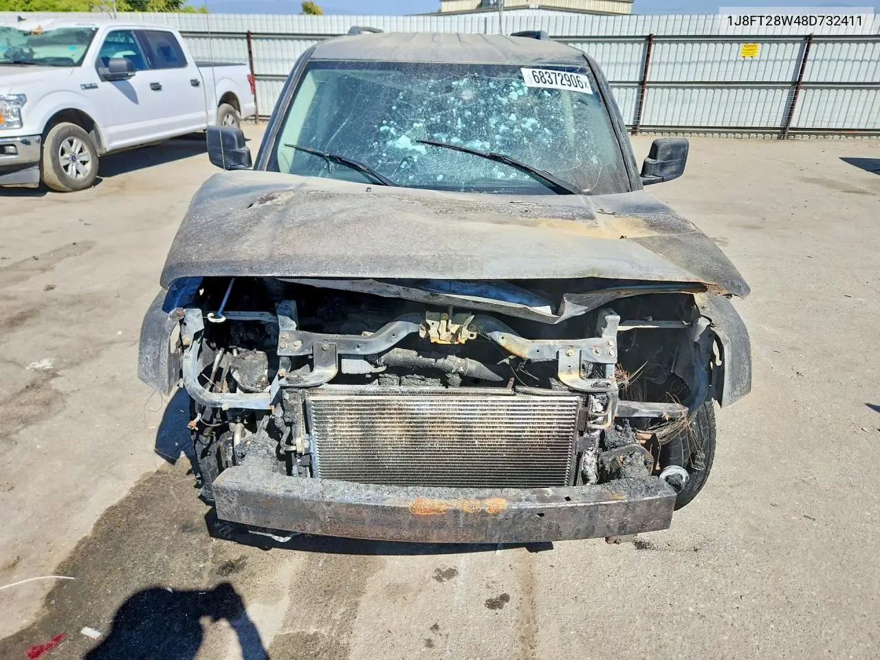 2008 JEEP LIBERTY (PATRIOT) VIN 1J8FT28W48D732411 — фото 5