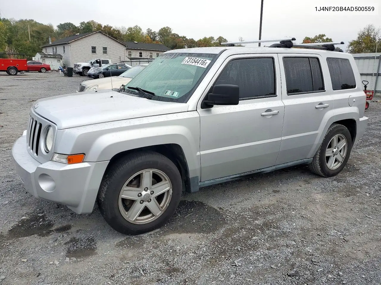 JEEP LIBERTY (PATRIOT) 2010, VIN 1J4NF2GB4AD500559