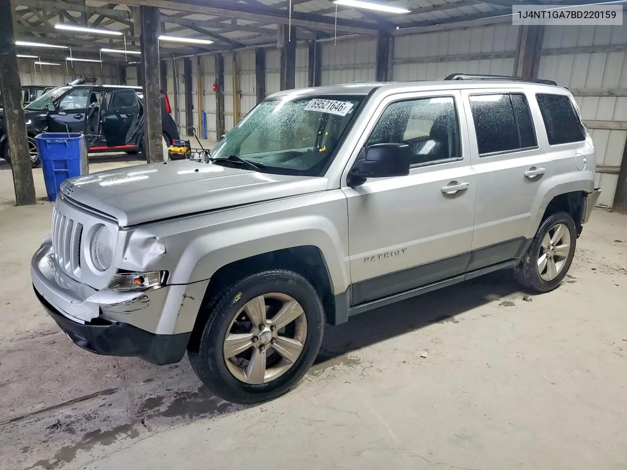 JEEP LIBERTY (PATRIOT) 2011, VIN 1J4NT1GA7BD220159