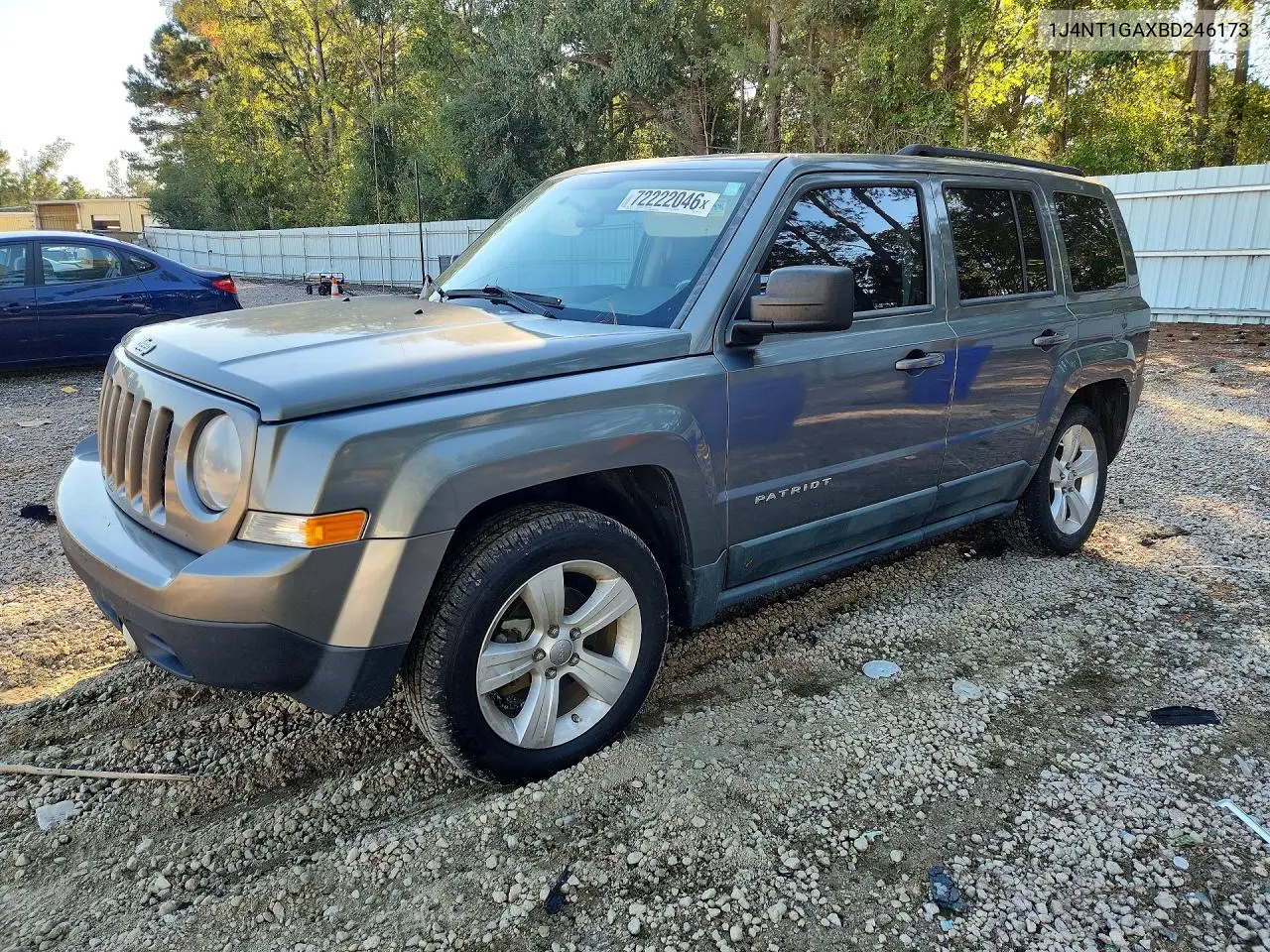 JEEP LIBERTY (PATRIOT) 2011, VIN 1J4NT1GAXBD246173