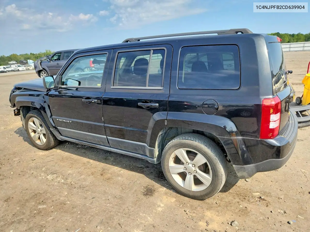 2012 JEEP LIBERTY (PATRIOT) VIN 1C4NJPFB2CD639904 — фото 2