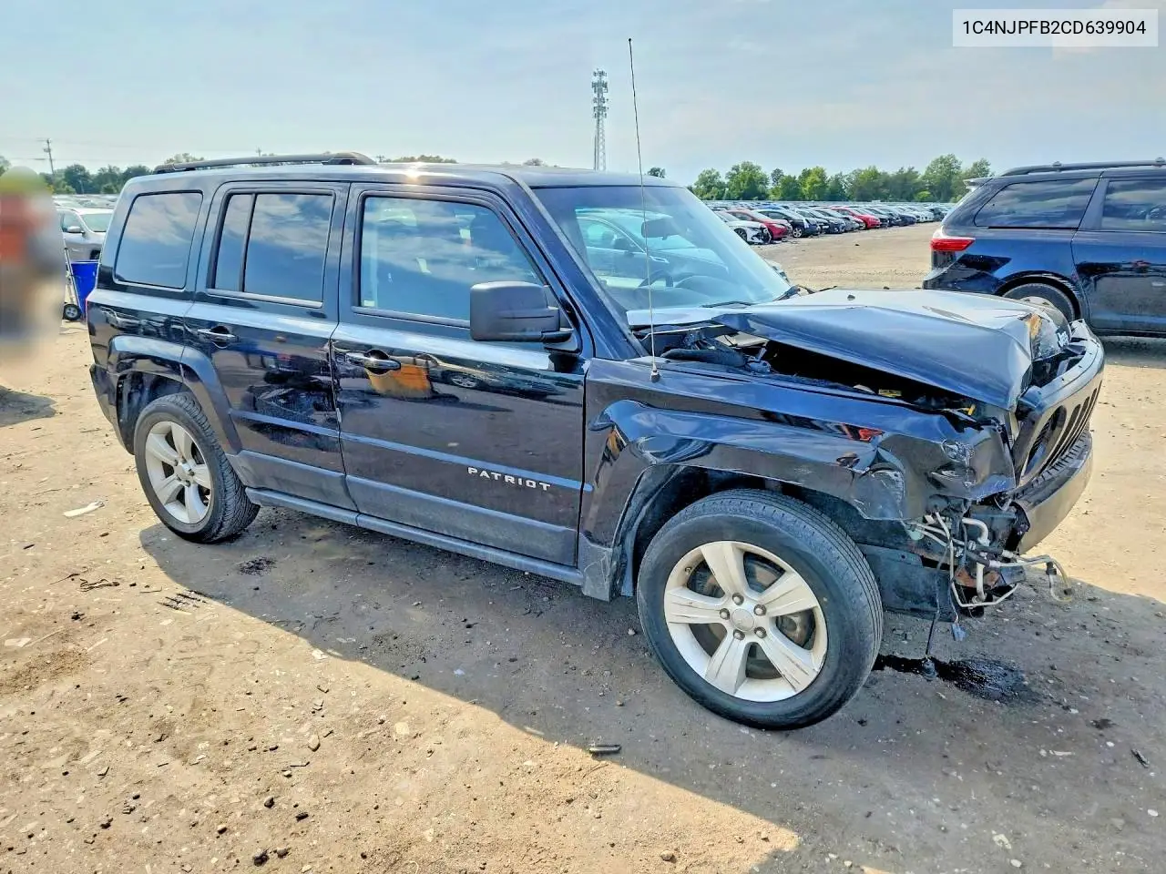 2012 JEEP LIBERTY (PATRIOT) VIN 1C4NJPFB2CD639904 — фото 4