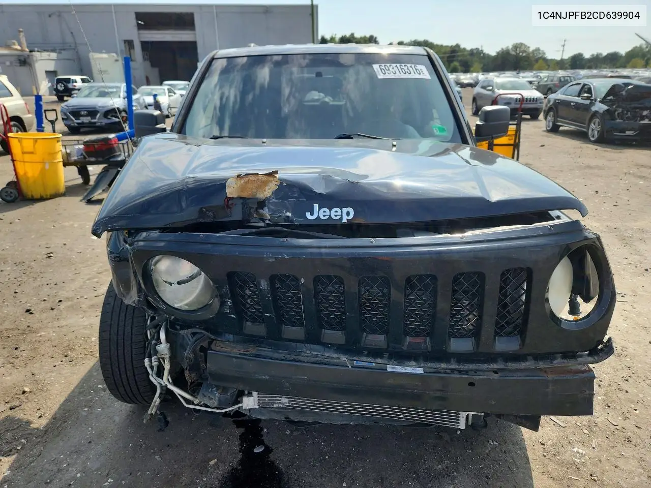 2012 JEEP LIBERTY (PATRIOT) VIN 1C4NJPFB2CD639904 — фото 5